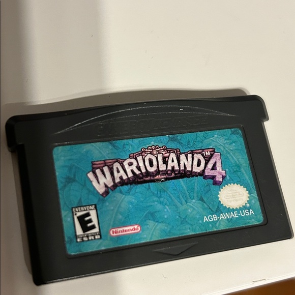 Nintendo Other - Nintendo Wario Land 4 Game Cartridge - Black and Teal